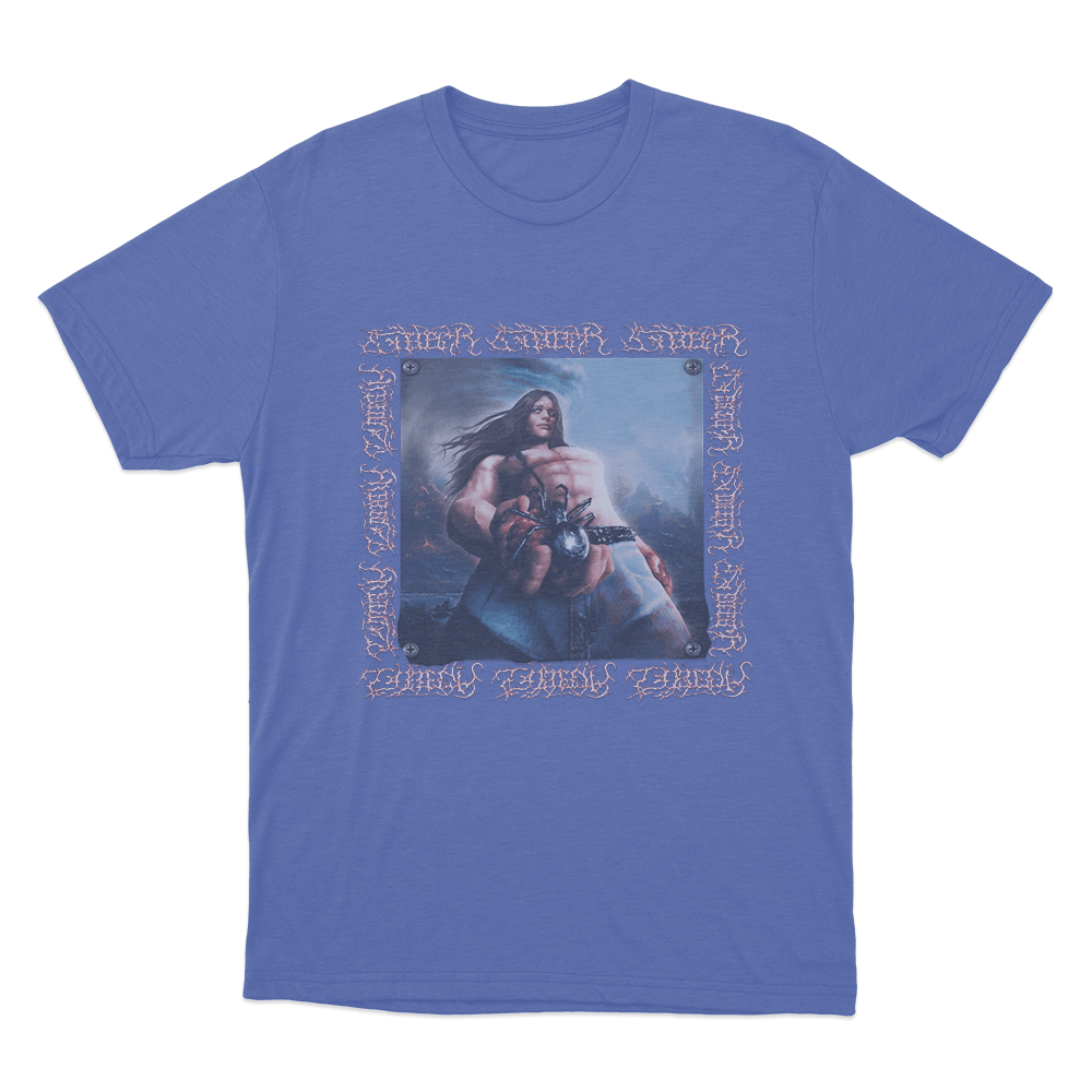 Bladee Spiderr Cover Unisex T Shirt Blue Bladee Spiderr Cover Unisex T Shirt Blue