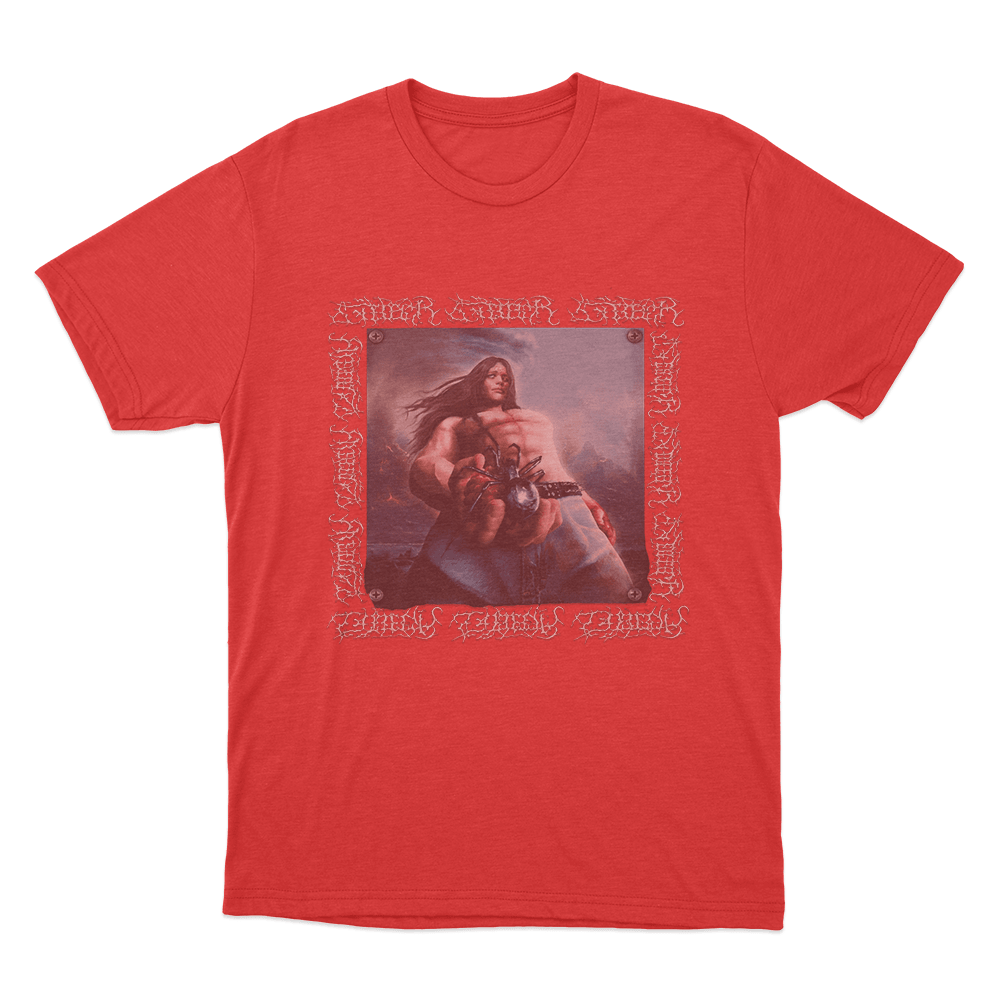 Bladee Spiderr Cover Unisex T Shirt Red Bladee Spiderr Cover Unisex T Shirt Red