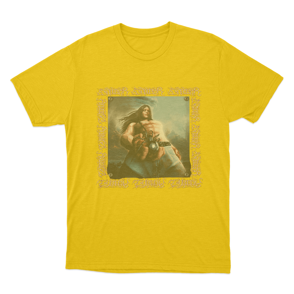 Bladee Spiderr Cover Unisex T Shirt Yellow Bladee Spiderr Cover Unisex T Shirt Yellow
