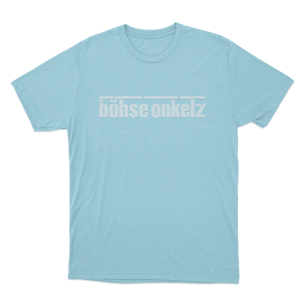 Böhse Onkelz Logo Unisex T Shirt Sky Blue Bohse Onkelz Logo Unisex T Shirt Sky Blue
