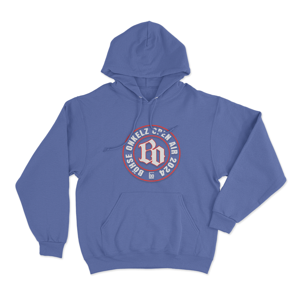 Böhse Onkelz Open Air 2024 Unisex Hoodie Blue Bohse Onkelz Open Air 2024 Unisex Hoodie Blue