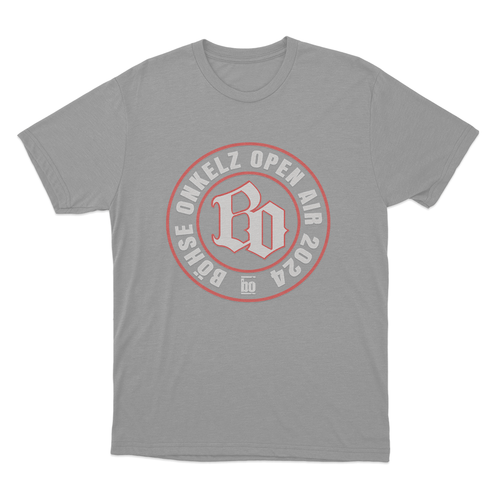 Böhse Onkelz Open Air 2024 Unisex T Shirt Grey Bohse Onkelz Open Air 2024 Unisex T Shirt Grey