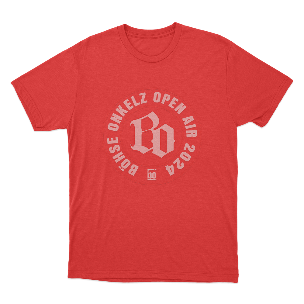 Böhse Onkelz Open Air 2024 Unisex T Shirt Red Bohse Onkelz Open Air 2024 Unisex T Shirt Red