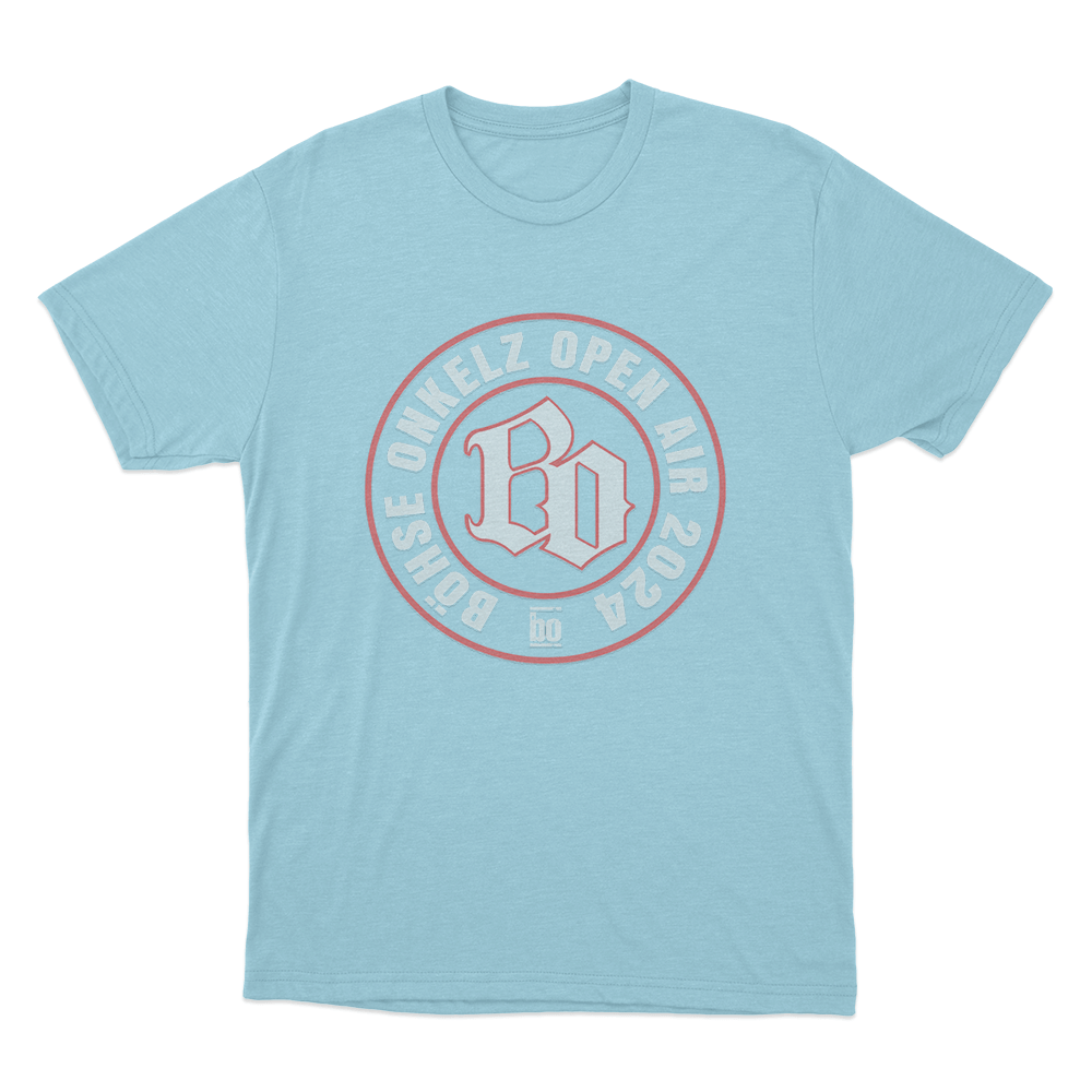 Böhse Onkelz Open Air 2024 Unisex T Shirt Sky Blue Bohse Onkelz Open Air 2024 Unisex T Shirt Sky Blue