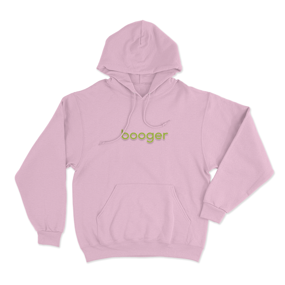 Booger Unisex Hoodie Pink Booger Unisex Hoodie Pink