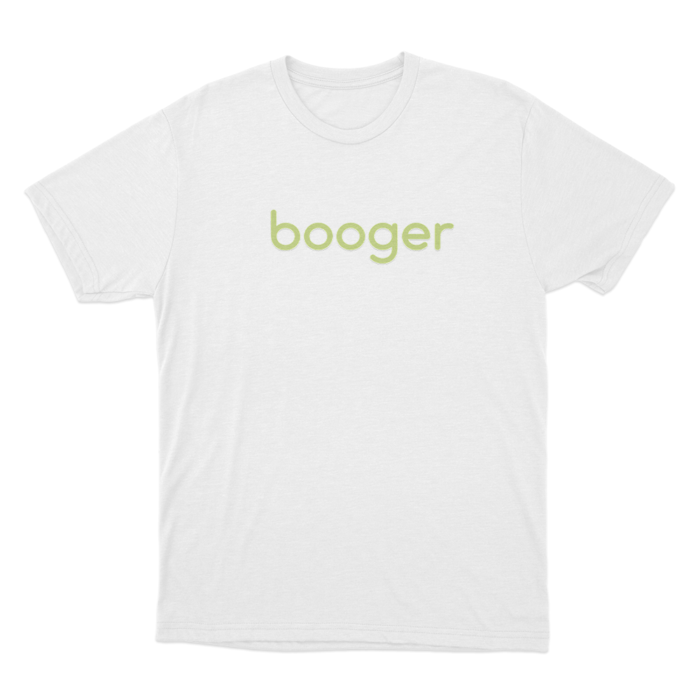 Booger Unisex T Shirt White Booger Unisex T Shirt White