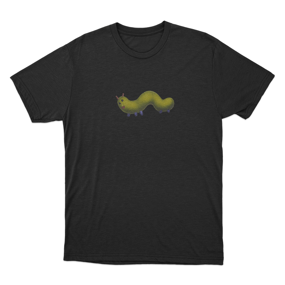 Booger Worm Unisex T Shirt Black Booger Worm Unisex T Shirt Black
