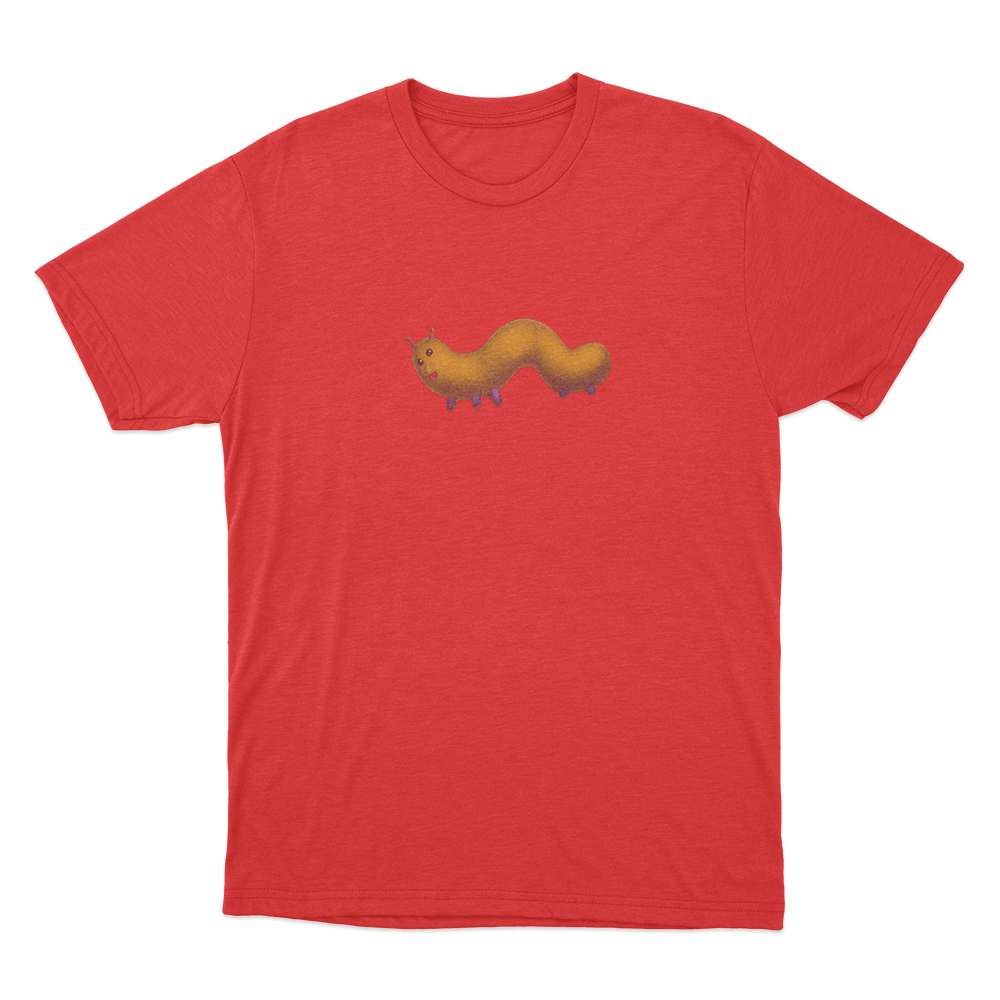 Booger Worm Unisex T Shirt Red Booger Worm Unisex T Shirt Red