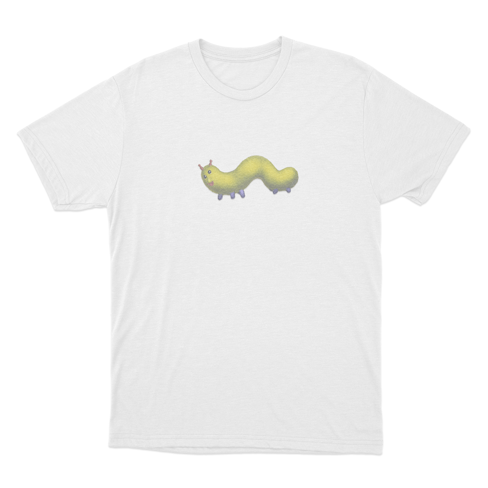 Booger Worm Unisex T Shirt White Booger Worm Unisex T Shirt White