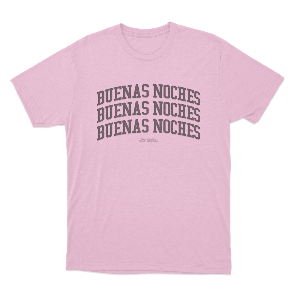 Buenas Noches Unisex T Shirt Pink Buenas Noches Unisex T Shirt Pink