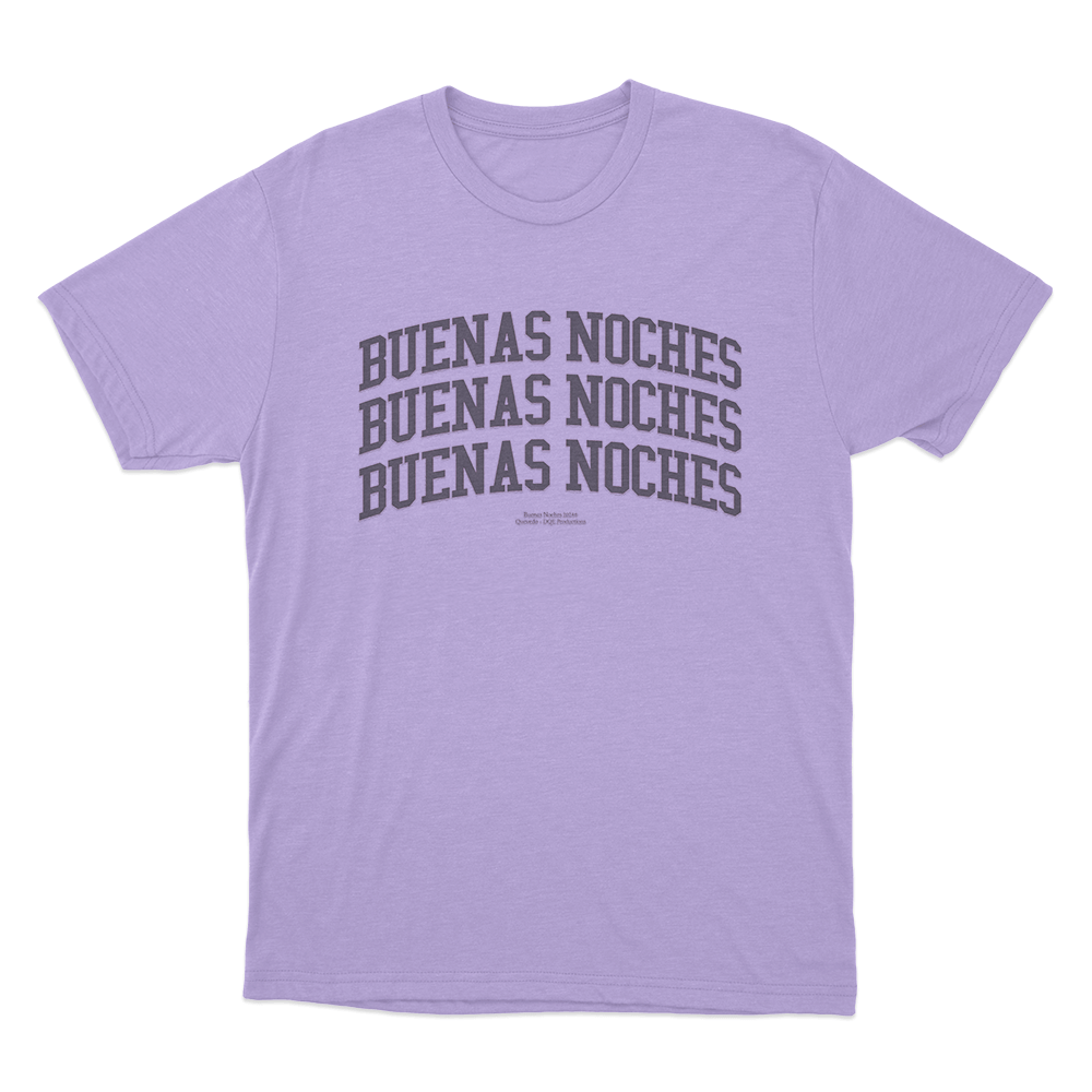 Buenas Noches Unisex T Shirt Purple Buenas Noches Unisex T Shirt Purple