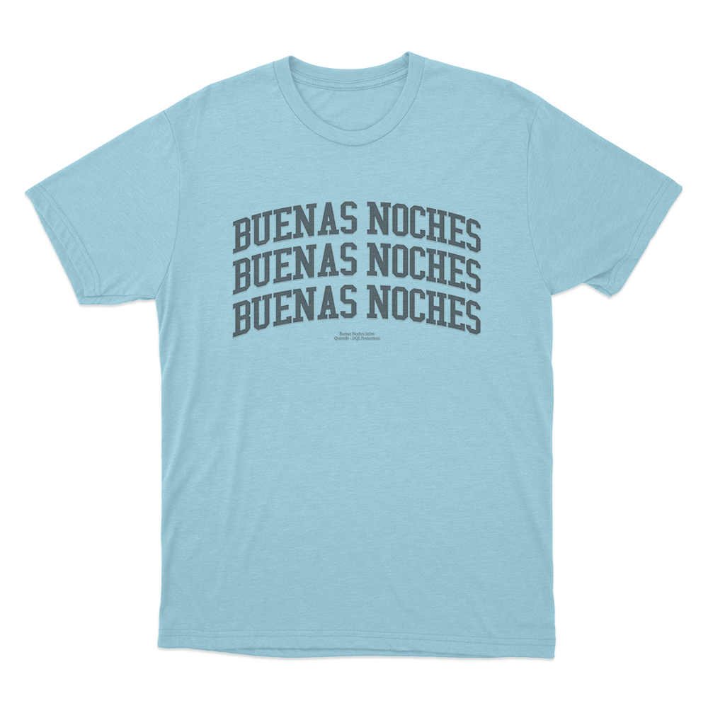 Buenas Noches Unisex T Shirt Sky Blue Buenas Noches Unisex T Shirt Sky Blue