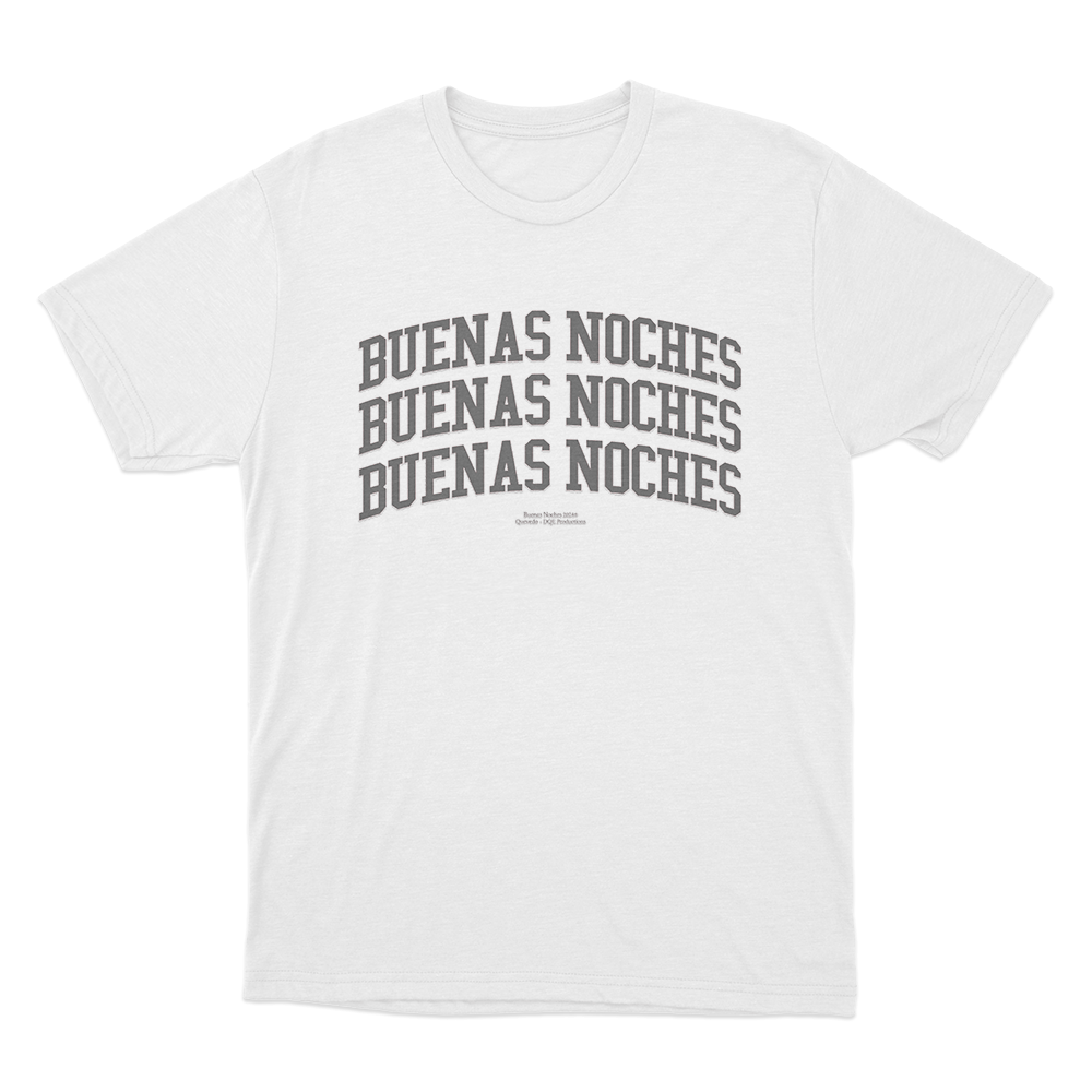 Buenas Noches Unisex T Shirt White Buenas Noches Unisex T Shirt White
