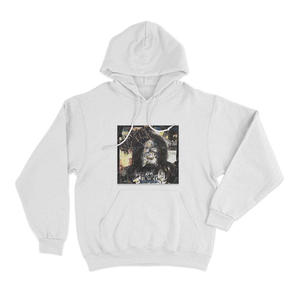 Cold Visions Cover Unisex Hoodie White Cold Visions Cover Unisex Hoodie White