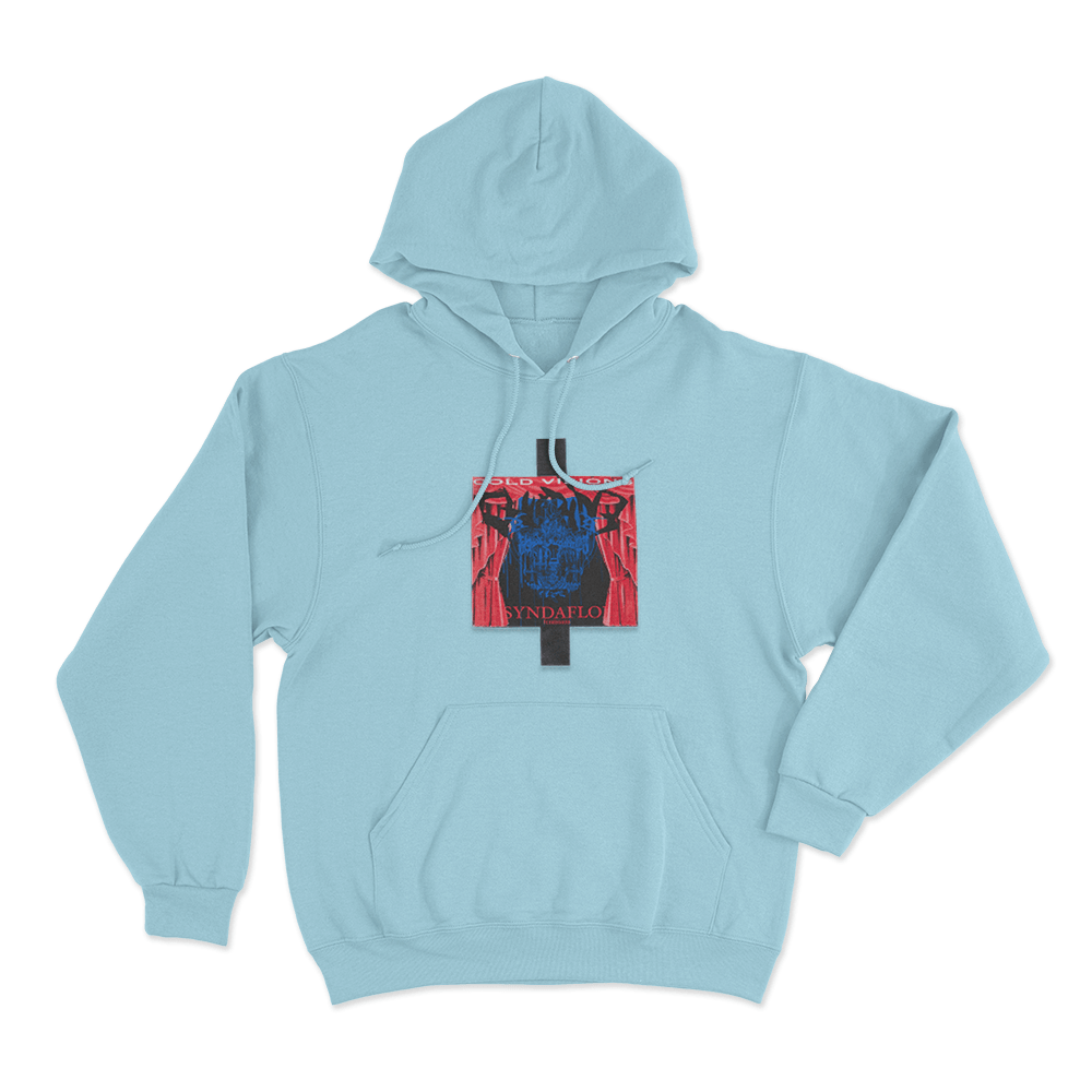 Cold Visions Syndaflo Unisex Hoodie Sky Blue Cold Visions Syndaflo Unisex Hoodie Sky Blue
