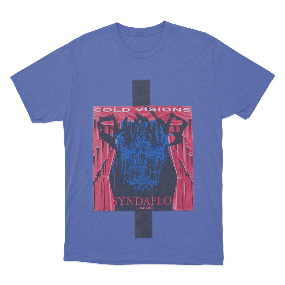 Cold Visions Syndaflo Unisex T Shirt Blue Cold Visions Syndaflo Unisex T Shirt Blue