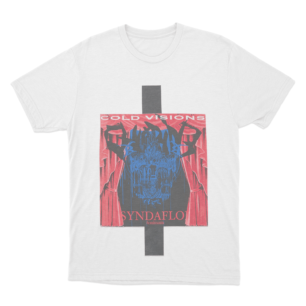 Cold Visions Syndaflo Unisex T Shirt White Cold Visions Syndaflo Unisex T Shirt White