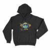 Connor Price Globe Unisex Hoodie Black