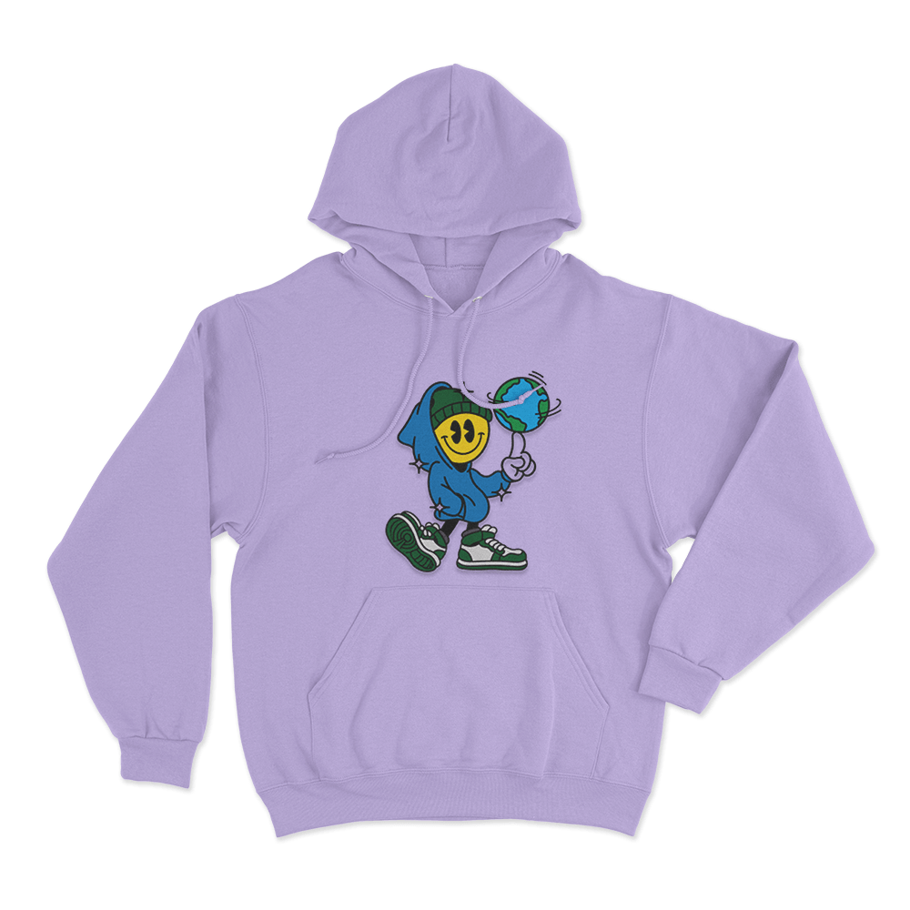 Connor Price Spin The Globe Unisex Hoodie Purple Connor Price Spin The Globe Unisex Hoodie Purple