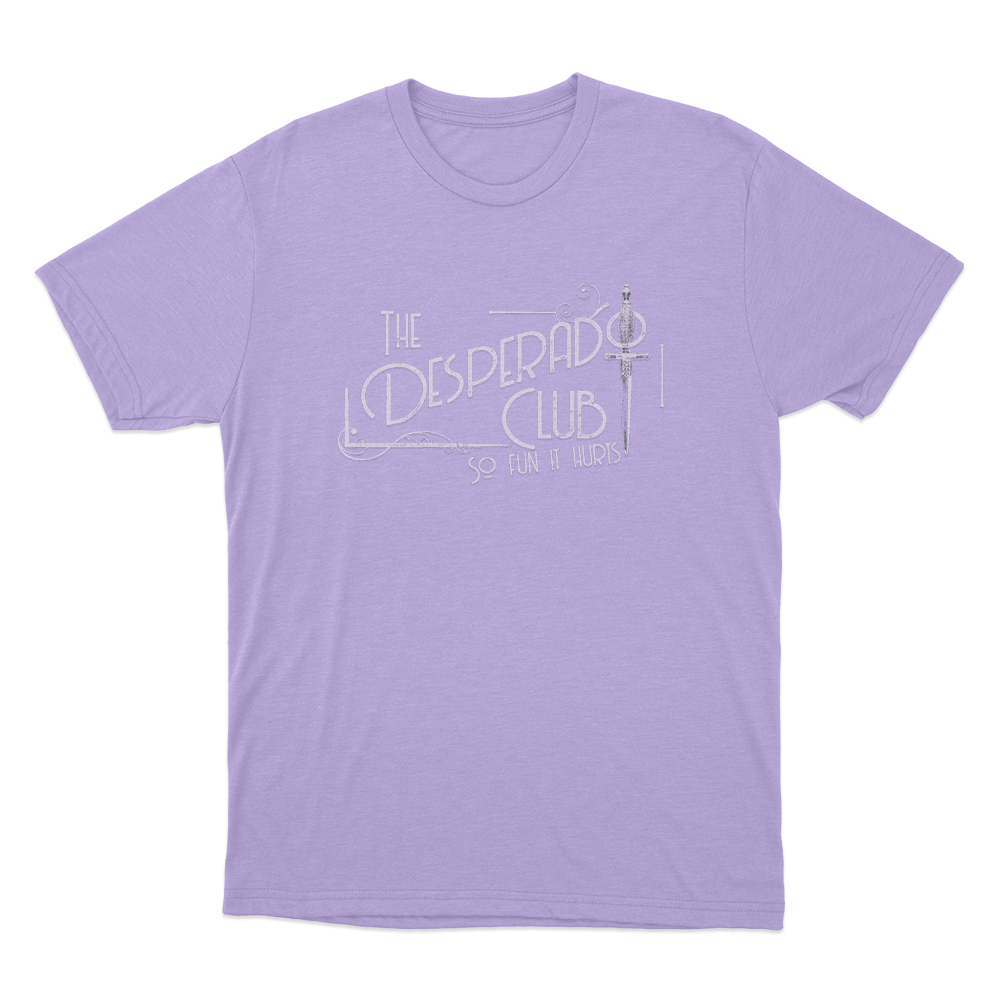 Desperado Unisex T Shirt Purple Desperado Unisex T Shirt Purple