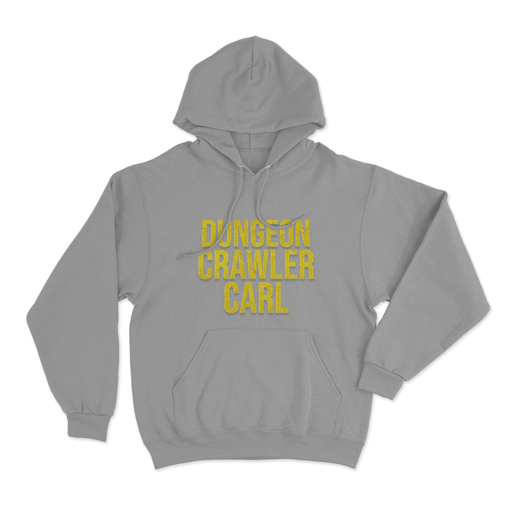 Dungeon Crawler Carl Logo Unisex Hoodie Grey Dungeon Crawler Carl Logo Unisex Hoodie Grey