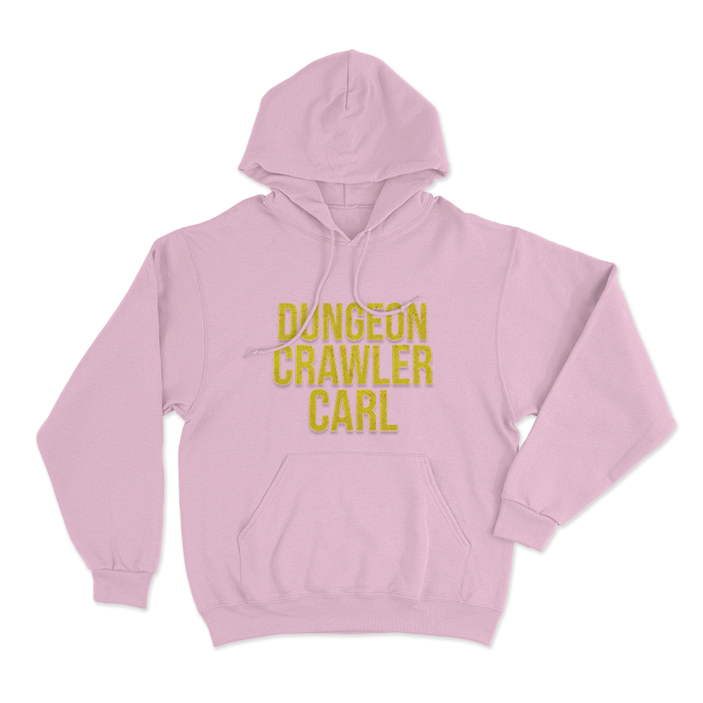 Dungeon Crawler Carl Logo Unisex Hoodie Pink Dungeon Crawler Carl Logo Unisex Hoodie Pink