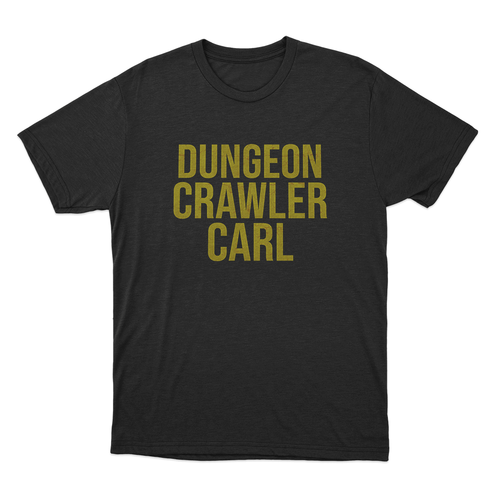 Dungeon Crawler Carl Logo Unisex T Shirt Black Dungeon Crawler Carl Logo Unisex T Shirt Black