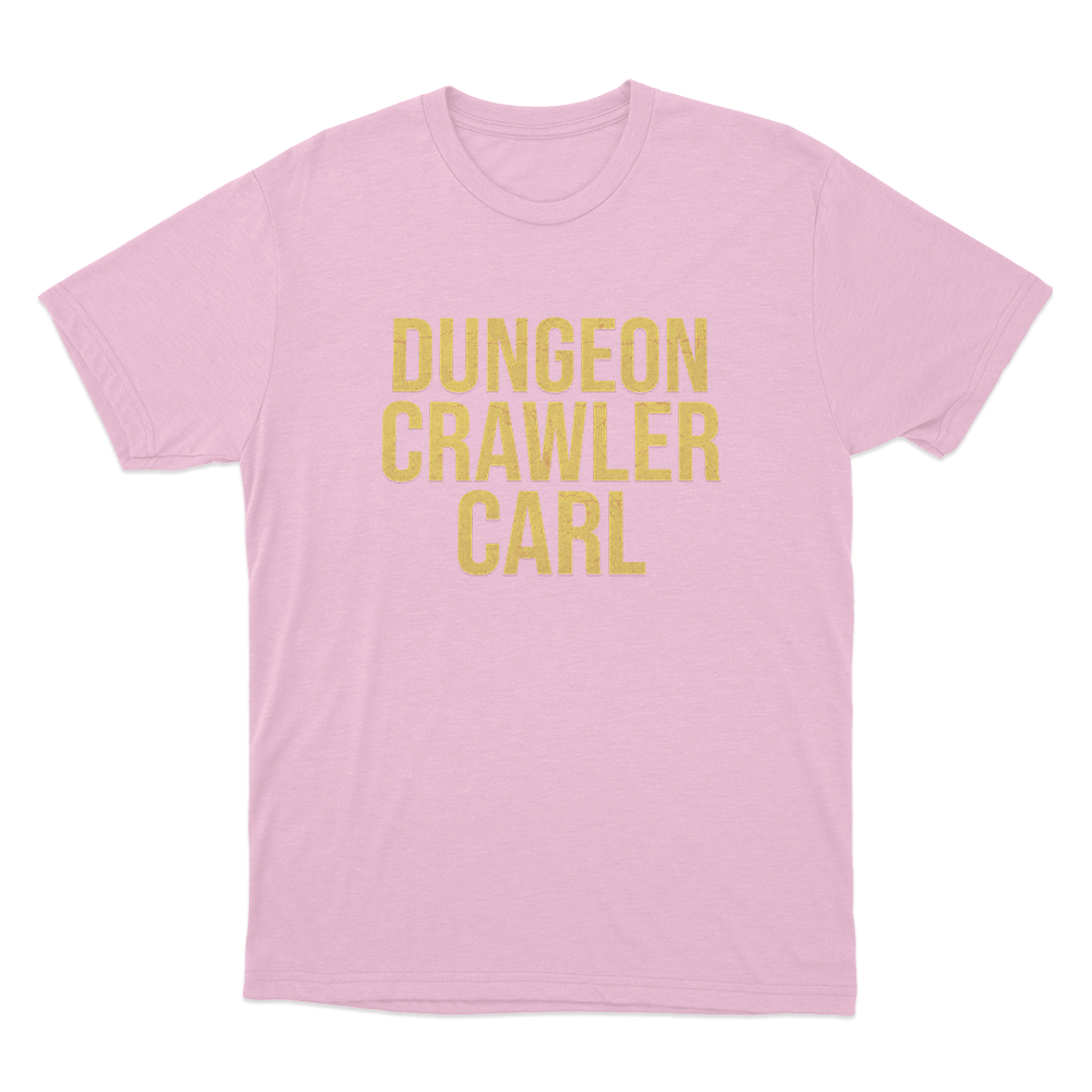Dungeon Crawler Carl Logo Unisex T Shirt Pink Dungeon Crawler Carl Logo Unisex T Shirt Pink