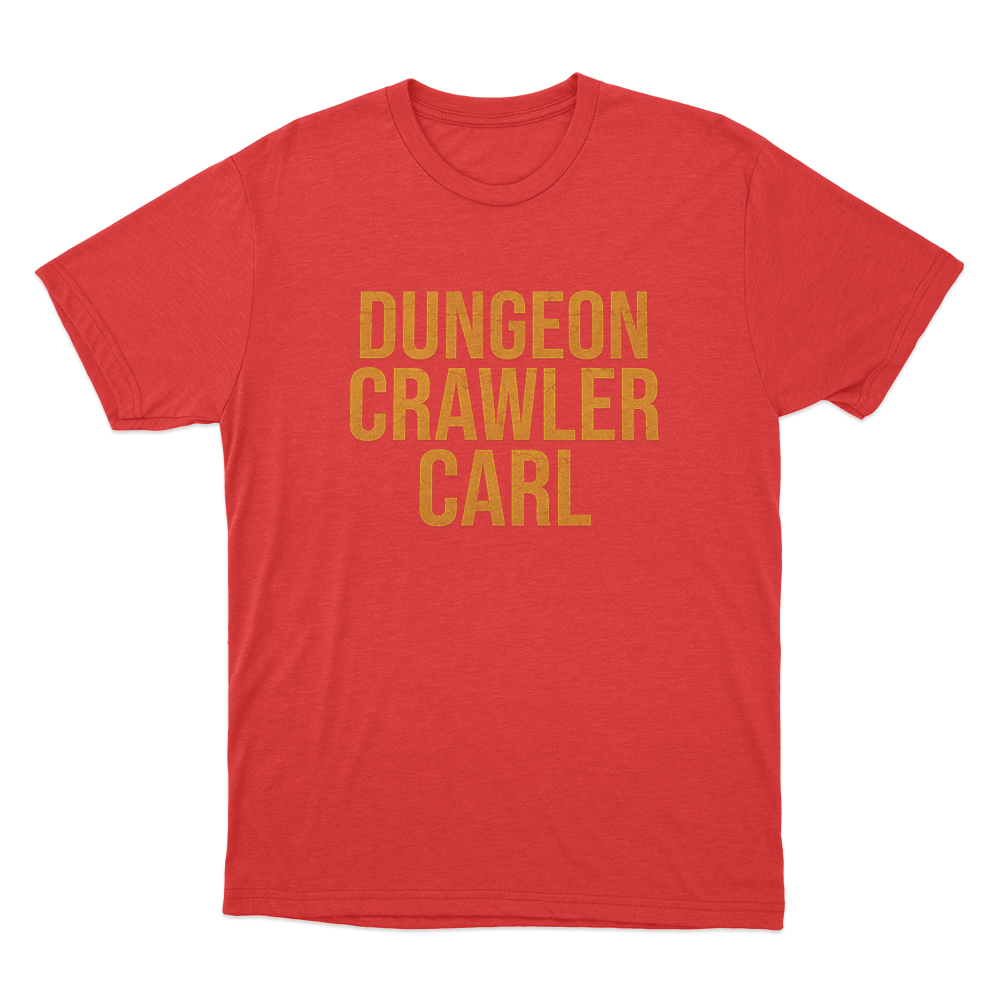 Dungeon Crawler Carl Logo Unisex T Shirt Red Dungeon Crawler Carl Logo Unisex T Shirt Red