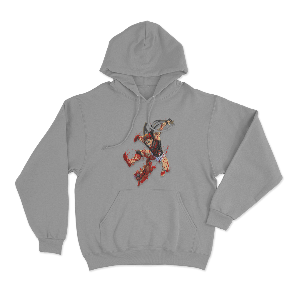 Feet First Unisex Hoodie Grey Feet First Unisex Hoodie Grey