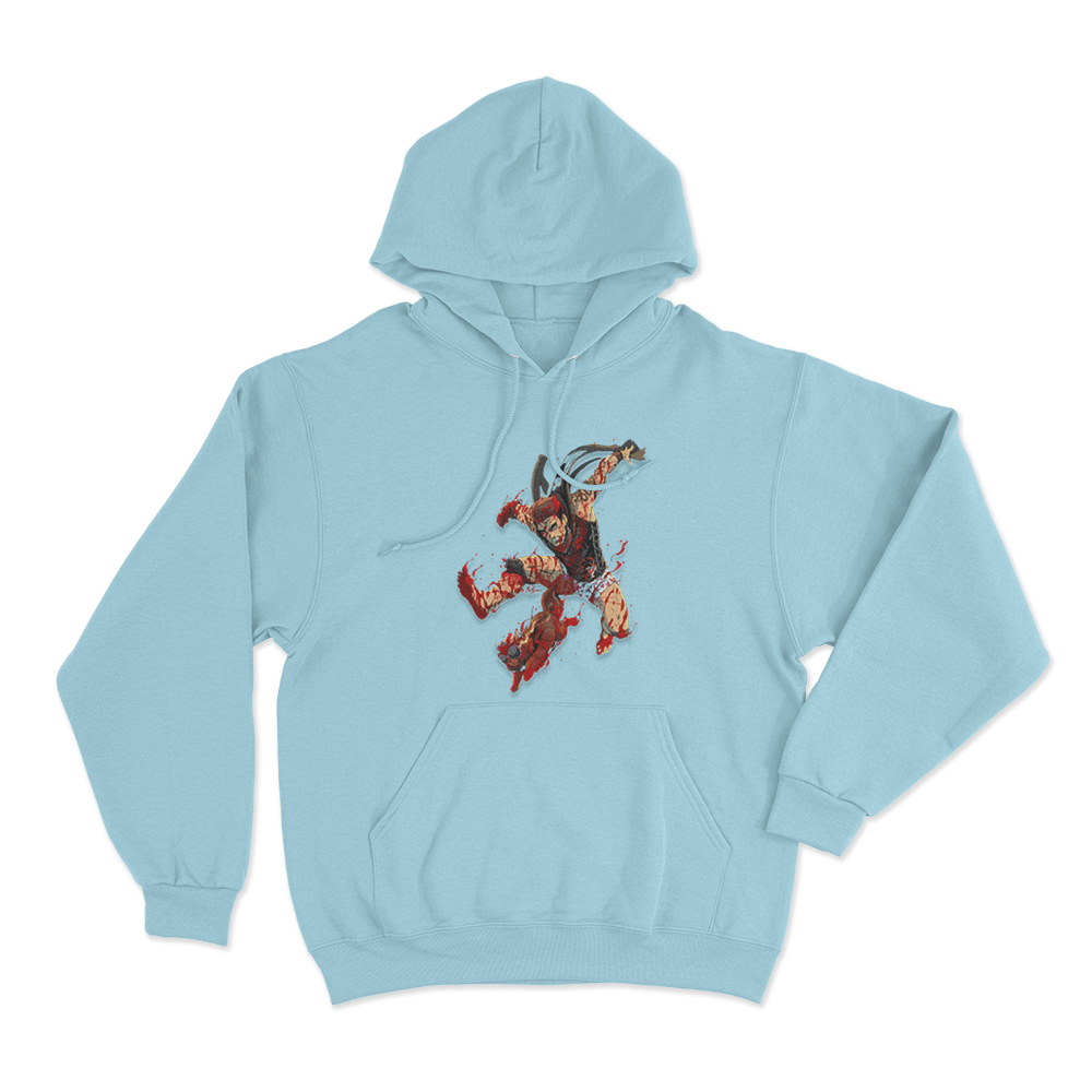 Feet First Unisex Hoodie Sky Blue Feet First Unisex Hoodie Sky Blue