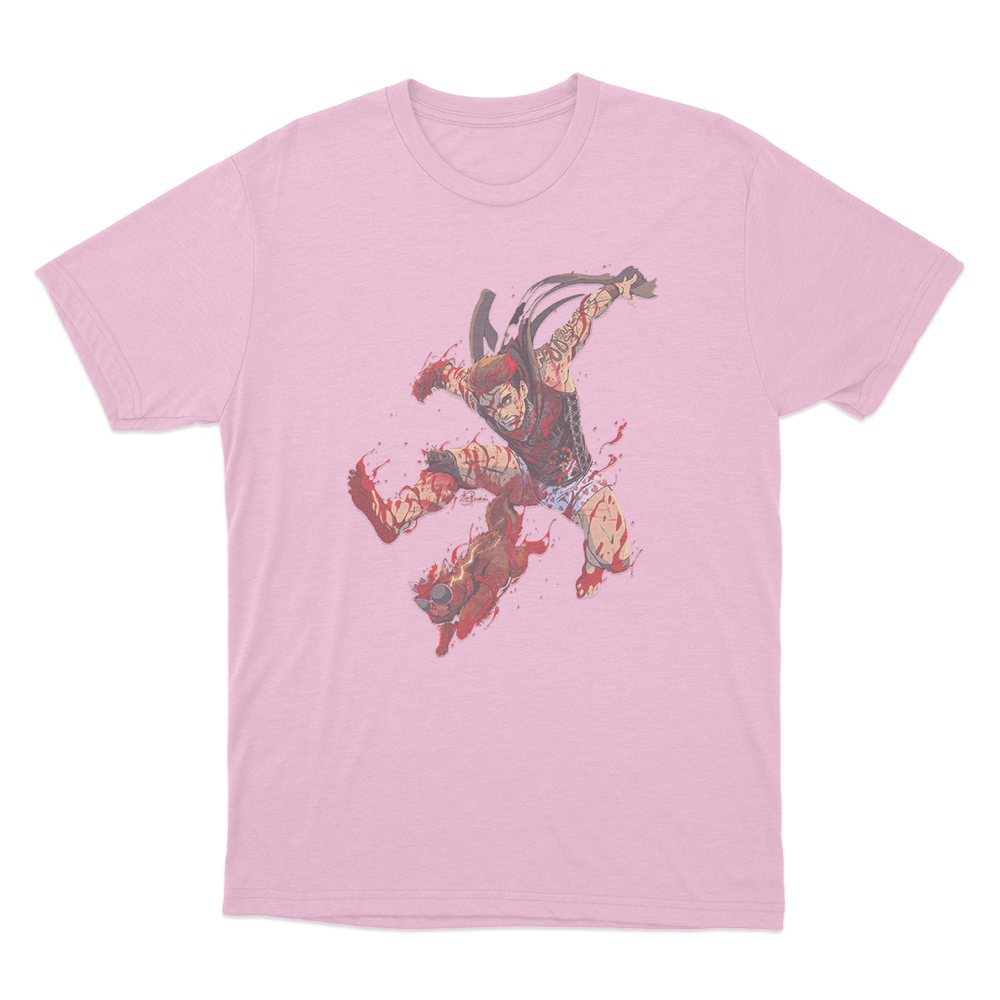 Feet First Unisex T Shirt Pink Feet First Unisex T Shirt Pink