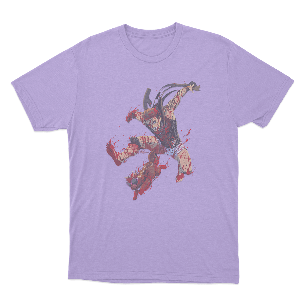 Feet First Unisex T Shirt Purple Feet First Unisex T Shirt Purple