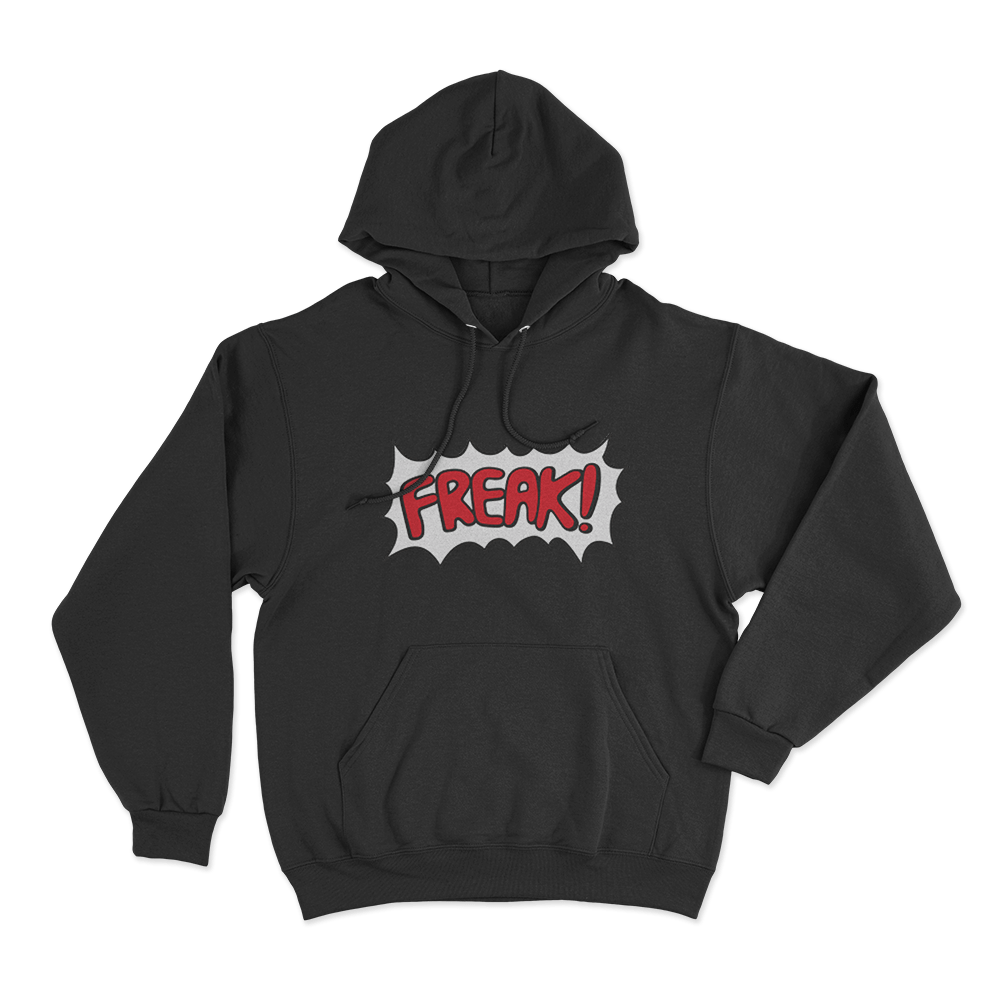 Freak Unisex Hoodie Black Freak Unisex Hoodie Black