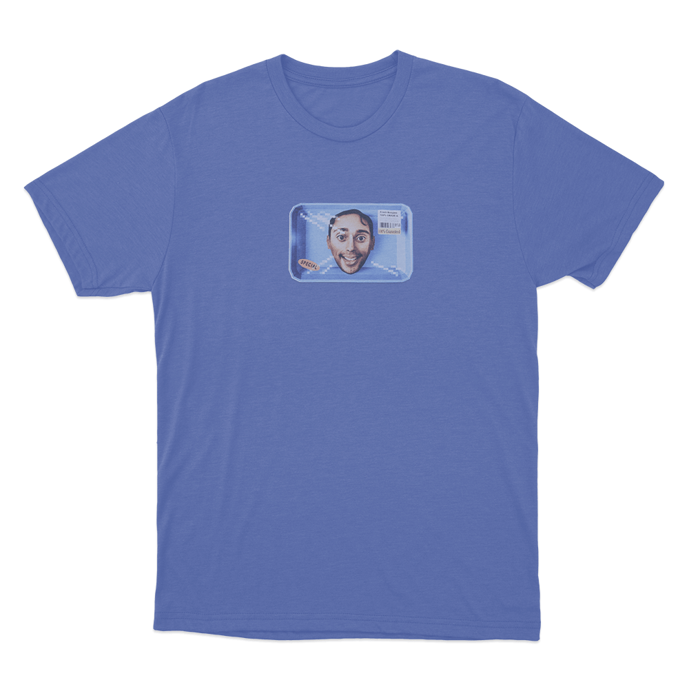Fresh Meat Unisex T Shirt Blue Fresh Meat Unisex T Shirt Blue