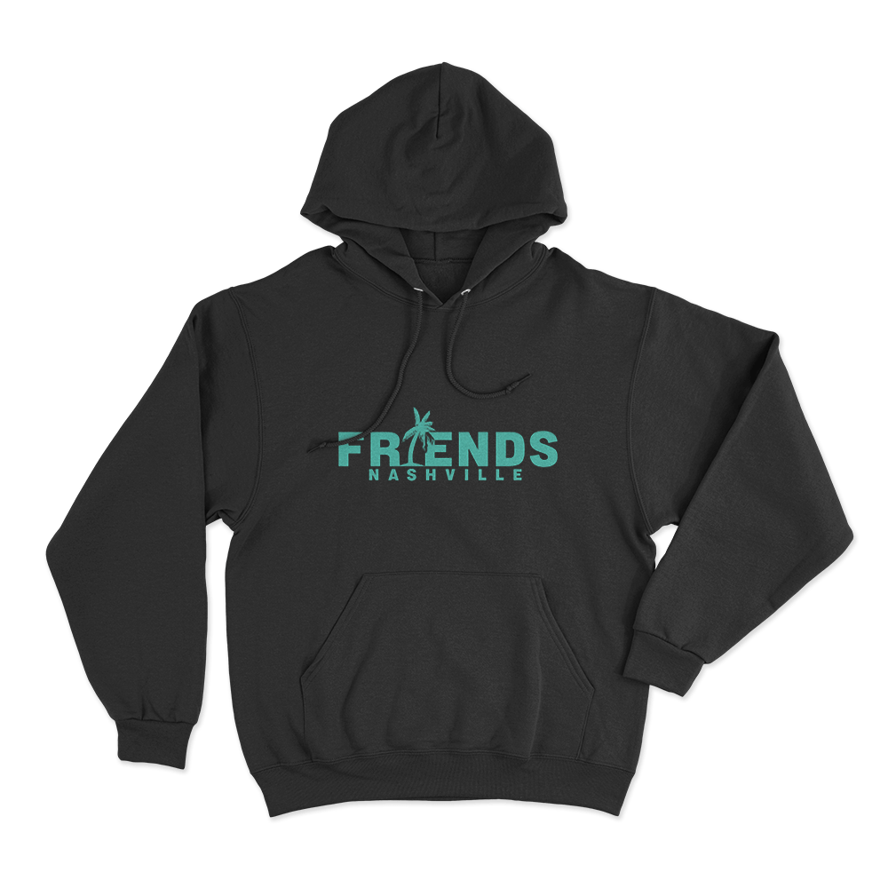 Friends Palm Unisex Hoodie Black Friends Palm Unisex Hoodie Black