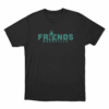 Friends Palm Unisex T Shirt Black