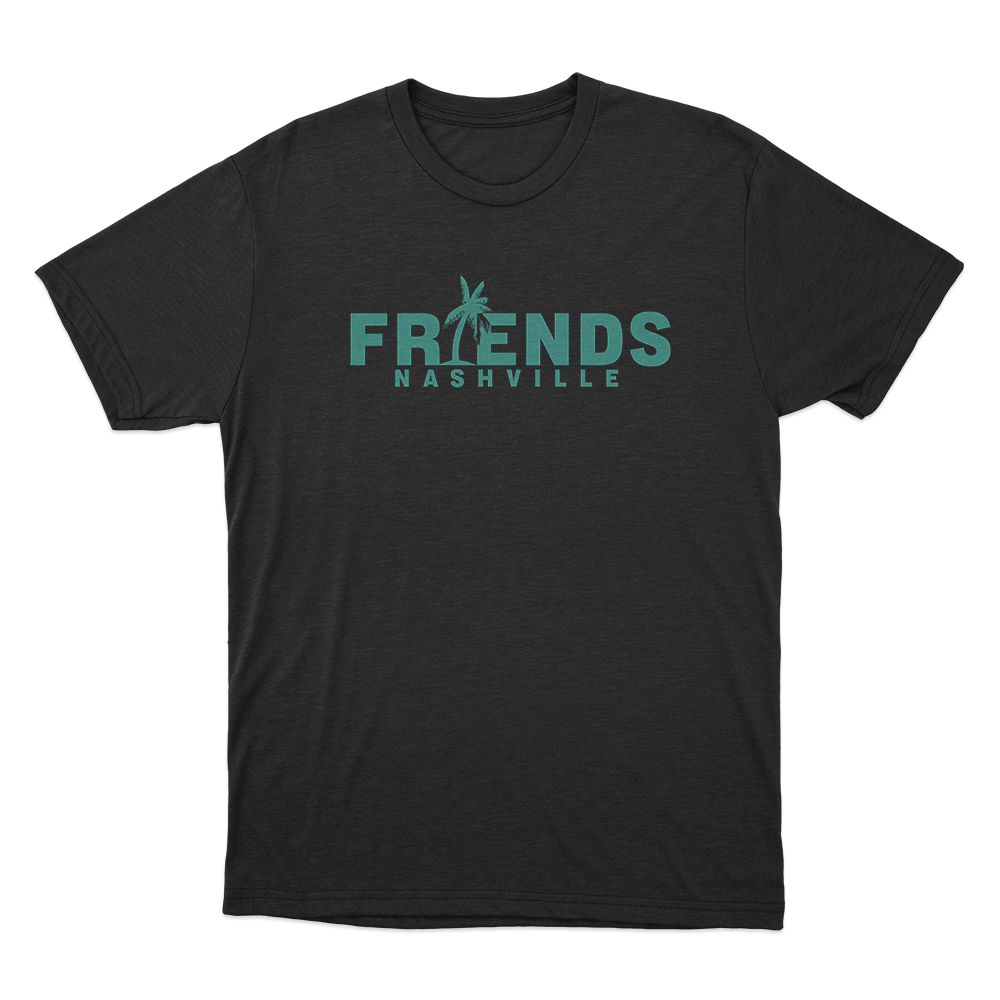 Friends Palm Unisex T Shirt Black Friends Palm Unisex T Shirt Black