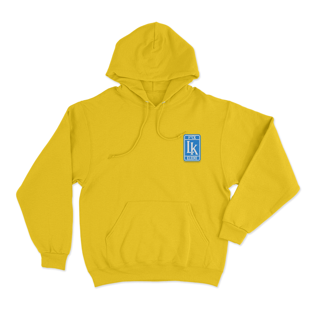 Fuck LK Kleine Unisex Hoodie Yellow Fuck LK Kleine Unisex Hoodie Yellow