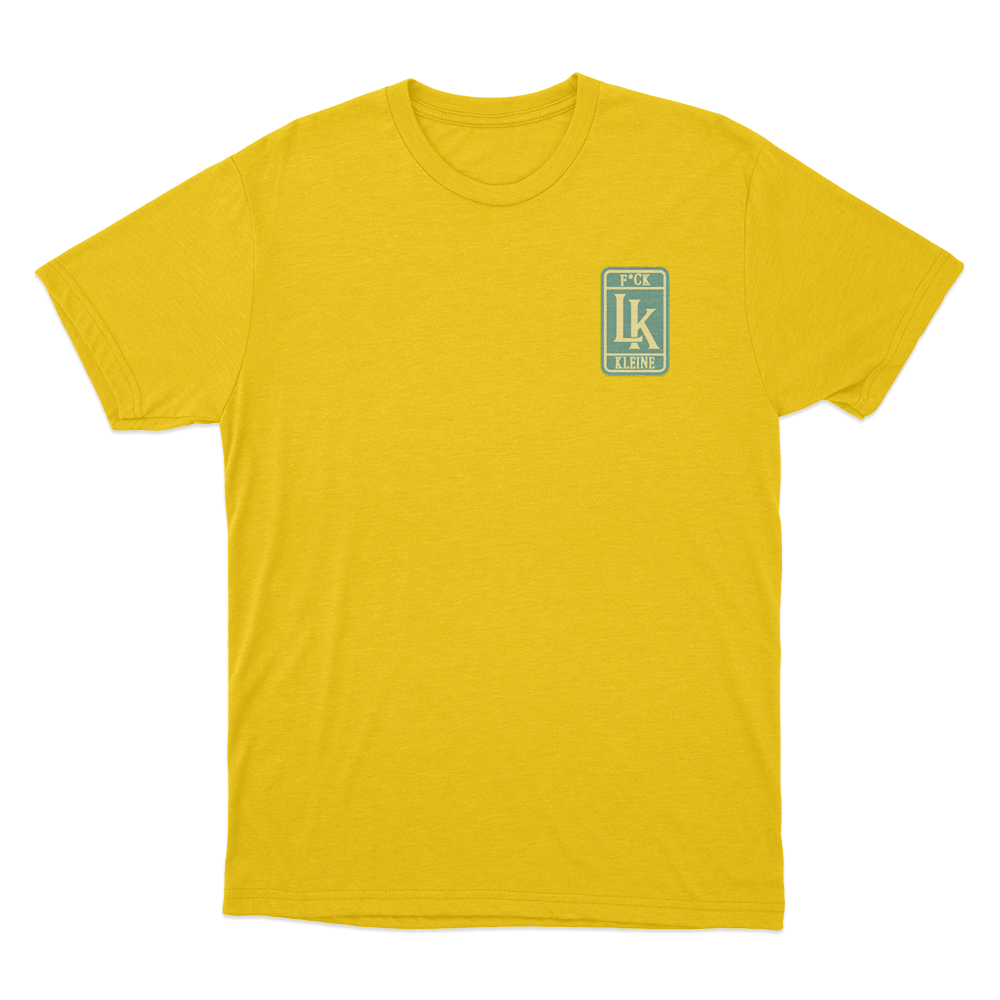 Fuck LK Kleine Unisex T Shirt Yellow Fuck LK Kleine Unisex T Shirt Yellow
