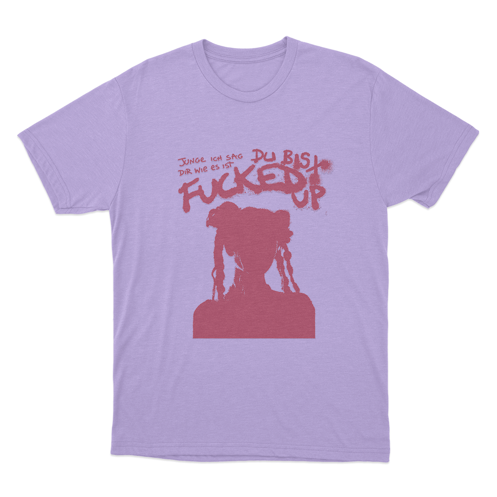 Fucked Up Unisex T Shirt Purple Fucked Up Unisex T Shirt Purple