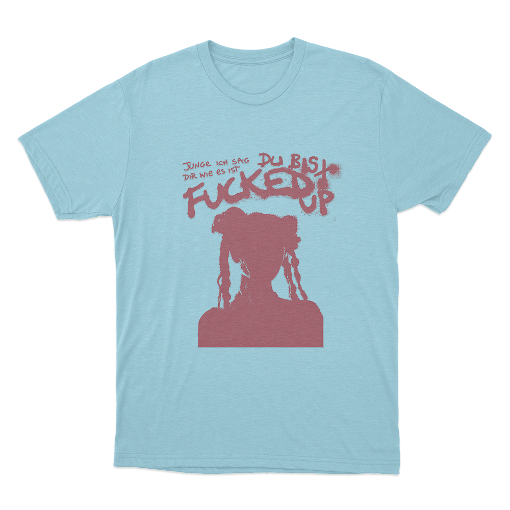 Fucked Up Unisex T Shirt Sky Blue Fucked Up Unisex T Shirt Sky Blue
