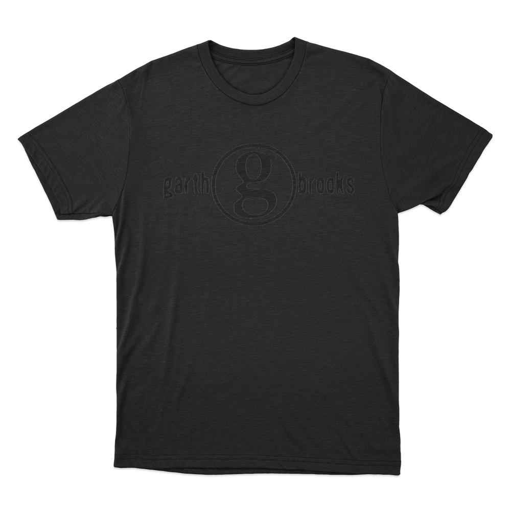 Garth Brooks g Logo Unisex T Shirt Black Garth Brooks g Logo Unisex T Shirt Black