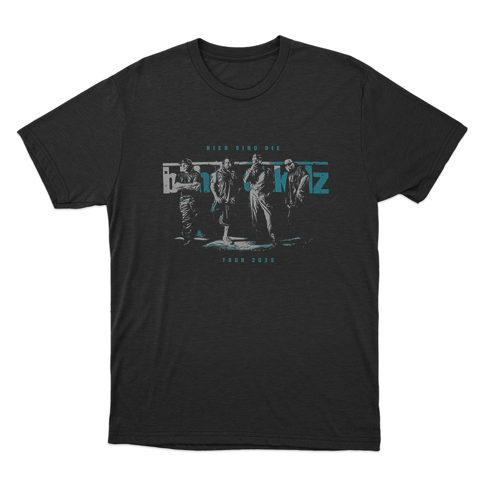 Hier Sind Die Böhsen Onkelz Tour 2025 Unisex T Shirt Black Hier Sind Die Bohsen Onkelz Tour 2025 Unisex T Shirt Black