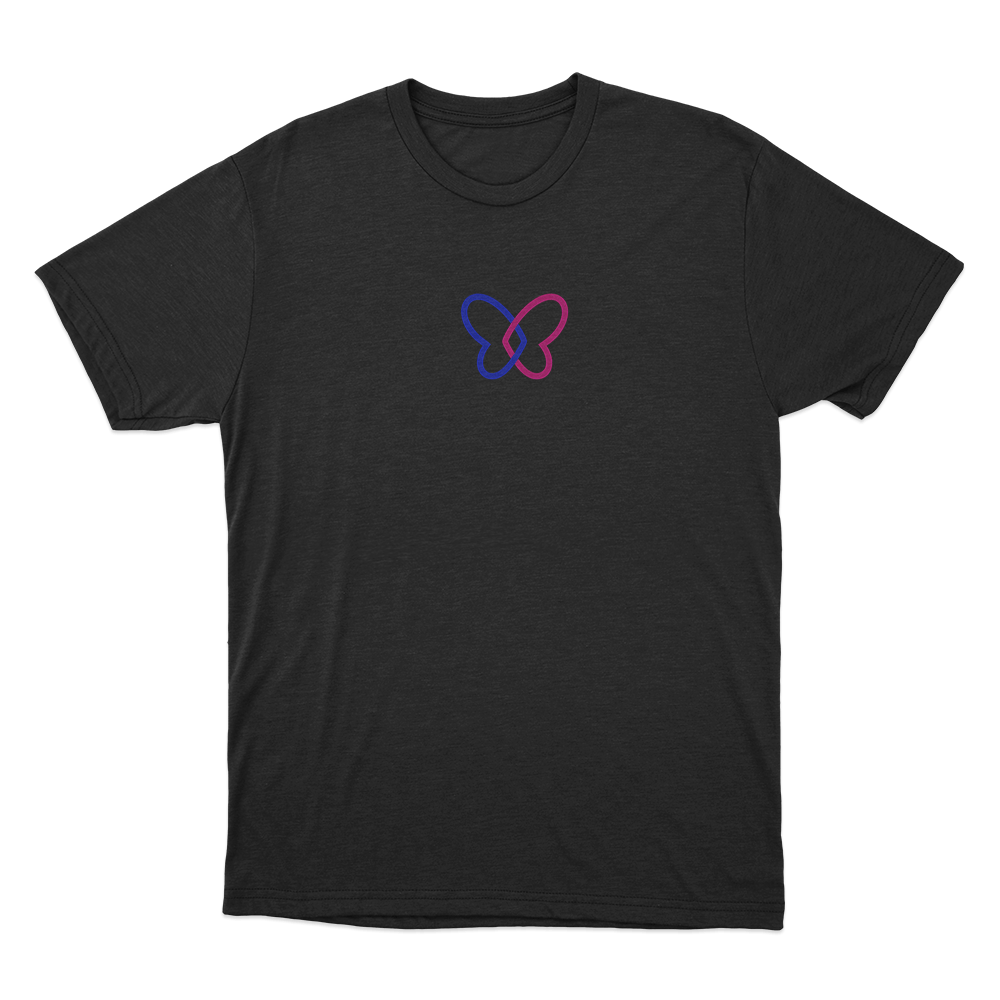 Hope Butterfly Logo Unisex T Shirt Black Hope Butterfly Logo Unisex T Shirt Black