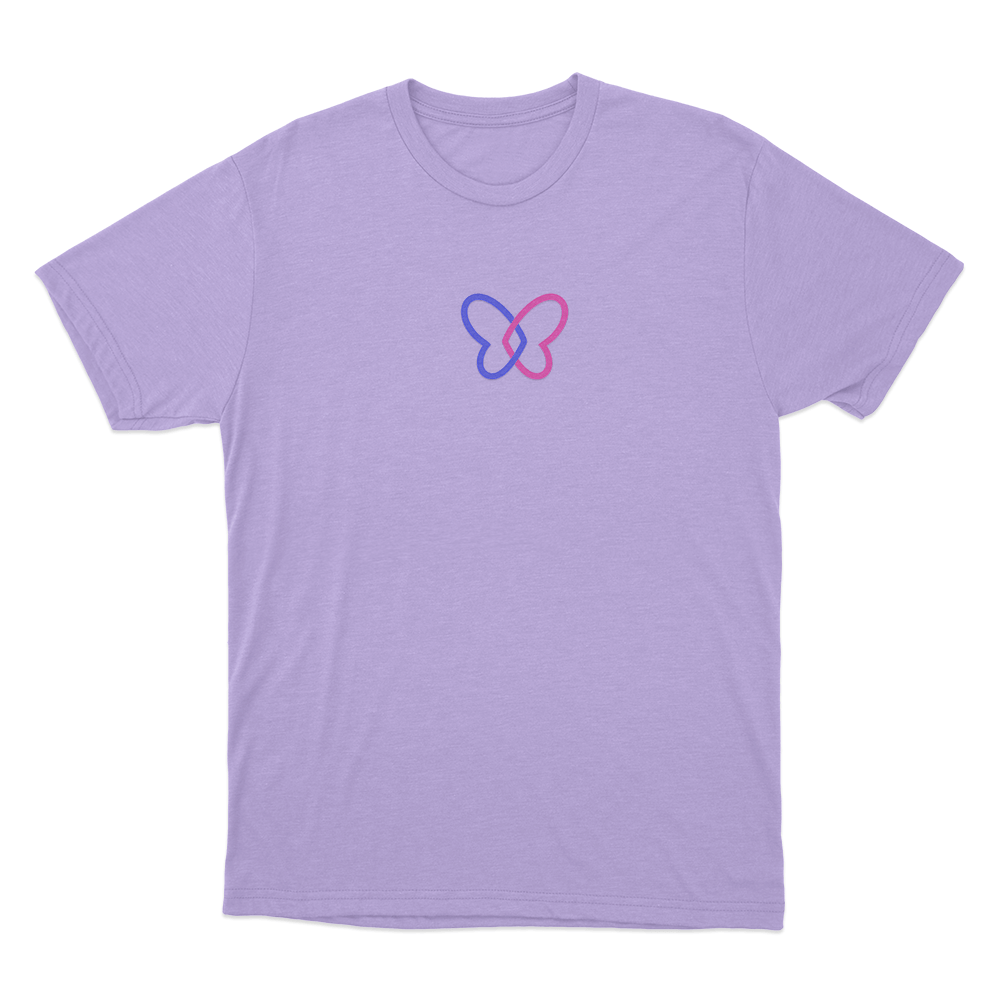 Hope Butterfly Logo Unisex T Shirt Purple Hope Butterfly Logo Unisex T Shirt Purple