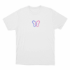 Hope Butterfly Logo Unisex T Shirt White
