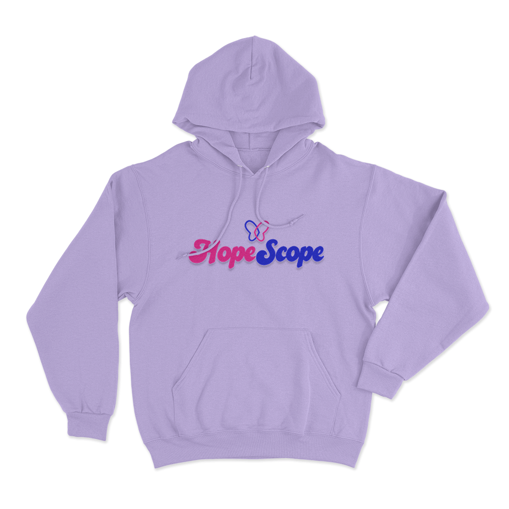 Hope Scope Logo Unisex Hoodie Purple Hope Scope Logo Unisex Hoodie Purple