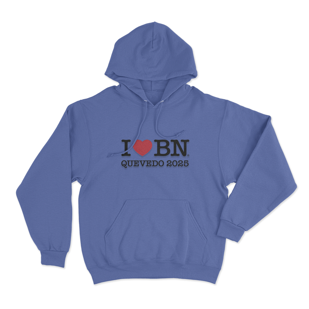 I Love BN Unisex Hoodie Blue I Love BN Unisex Hoodie Blue
