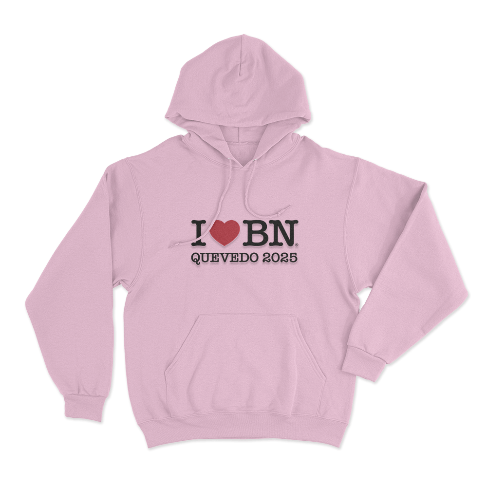 I Love BN Unisex Hoodie Pink I Love BN Unisex Hoodie Pink